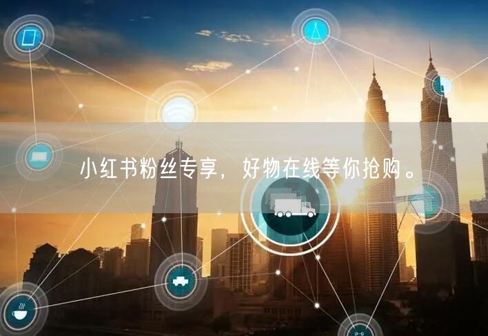 小红书粉丝专享，好物在线等你抢购。
