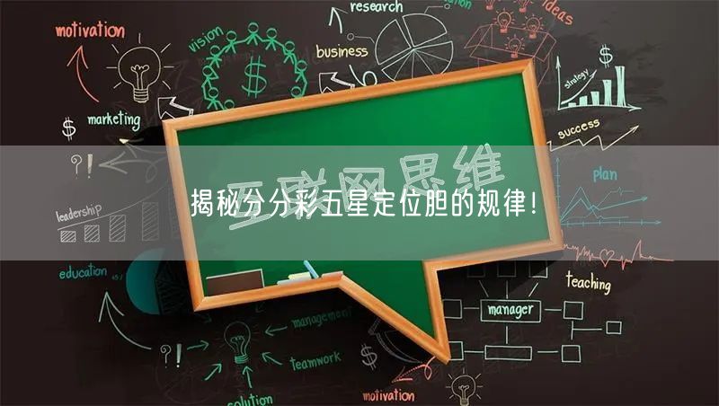 揭秘分分彩五星定位胆的规律！