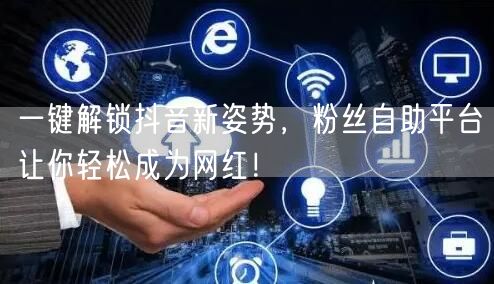 一键解锁抖音新姿势，粉丝自助平台让你轻松成为网红！