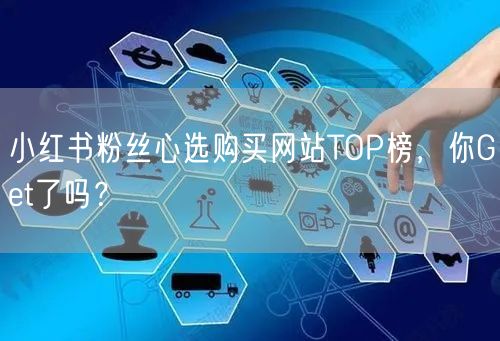 小红书粉丝心选购买网站TOP榜，你Get了吗？