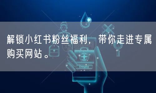 解锁小红书粉丝福利，带你走进专属购买网站。