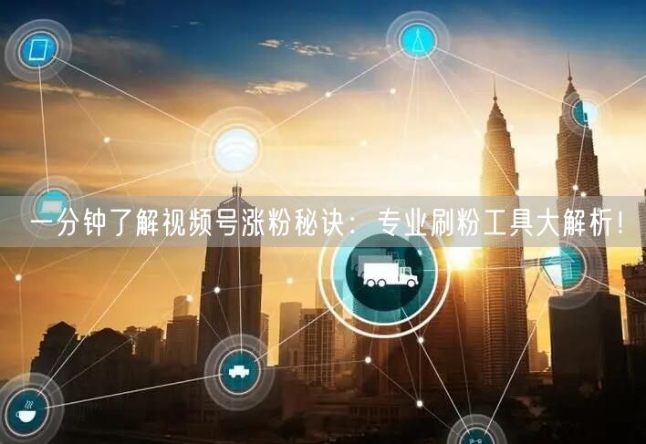 一分钟了解视频号涨粉秘诀：专业刷粉工具大解析！