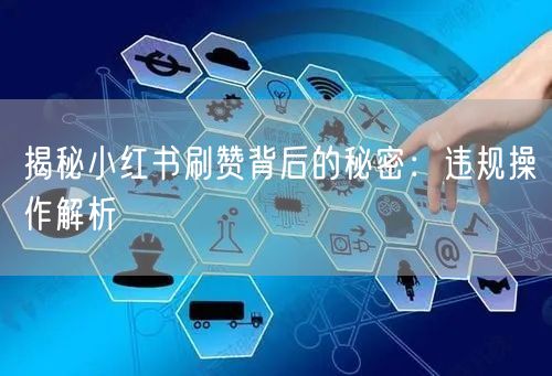揭秘小红书刷赞背后的秘密：违规操作解析