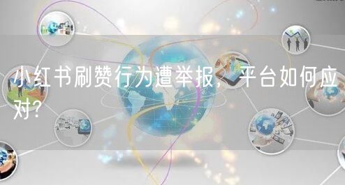 小红书刷赞行为遭举报，平台如何应对?