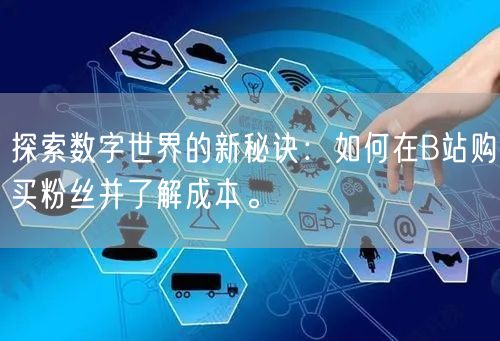探索数字世界的新秘诀：如何在B站购买粉丝
