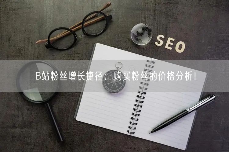 B站粉丝增长捷径：购买粉丝的价格分析！