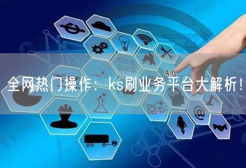 全网热门操作：ks刷业务平台大解析！